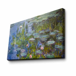 Wallity Pintura Decorativa en Lienzo Claude Monet 45x70 cm